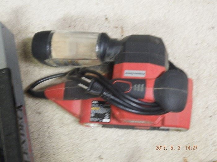 Electric Sander with catcher $ 40.00