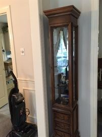 small curio cabinet