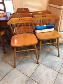 set 5 captain chairs