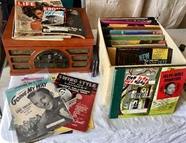 Vintage sheet music.