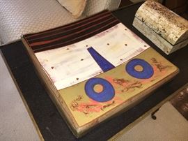 Large pottery platter