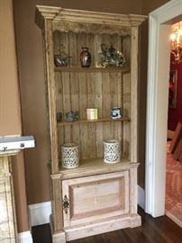 Pair of book/display shelves