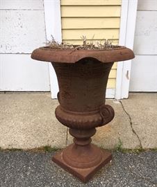 Another fabulous cast iron planter