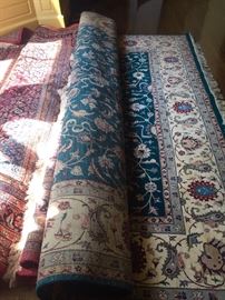 Beautiful large, room size rugs.