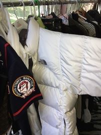 North face and other clothing