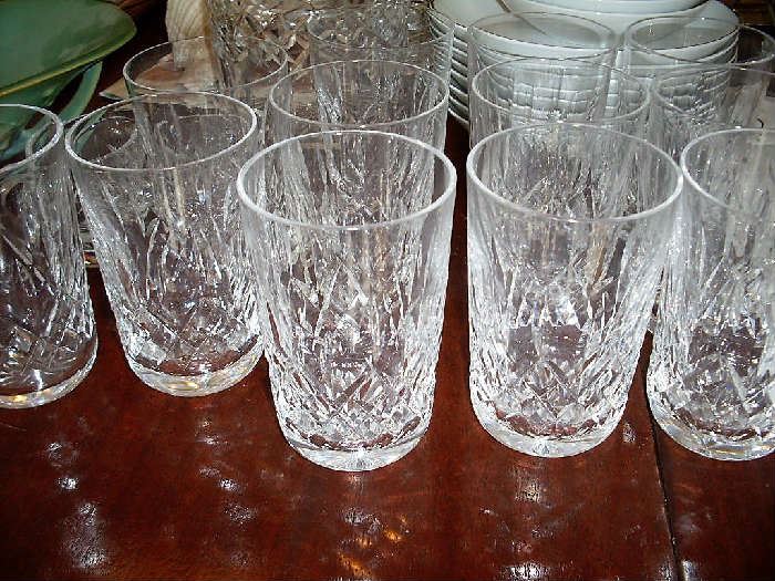 WATERFORD LISMORE CRYSTAL GLASSES