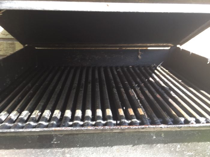 Inside of grill