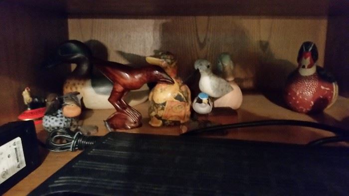 Ducks and Birds- Some Decoys- Some Signed