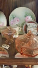 Pink Depression Glass