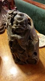 Jade Figure of one of the 8 Chinese Immortal Gods- Li Tieguai
