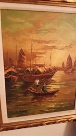 Signed Oil Painting