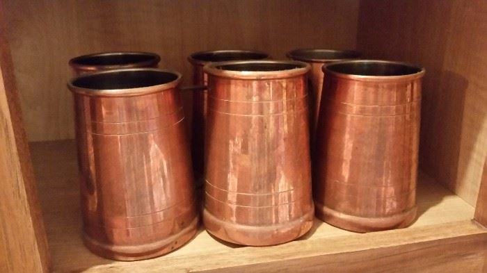 Copper Tankards