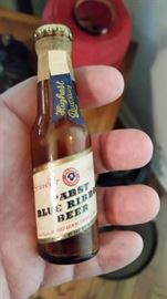 Rare advertisng bottle- Pabst Blue Ribbon Beer