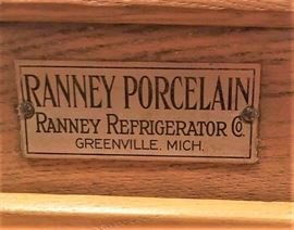 Ant. Ranney Ice Box (Made in Greenville MI.)