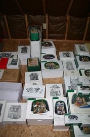 100’s of Dept. 56 (Throughout Entire Home)