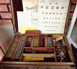 Antique/Vintage Optical Lens Box Set