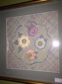 Another framed needlework selection