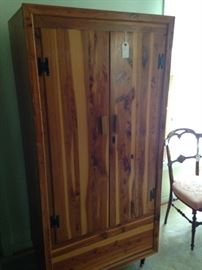 Cedar armoire