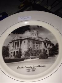 Smith County Courthouse (Sure is missed!!!) plate
