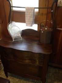 Antique wash stand