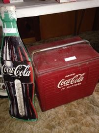Coca Cola vintage ice chest