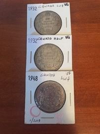 Canadian coins -  next 30 photos
