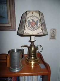 Federal style  Brass lamp
