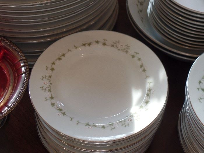 Set of 12 Sheffield Fine China (cups not shown)