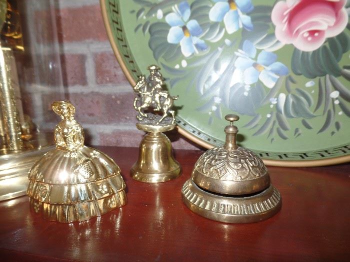 Vintage brass bells