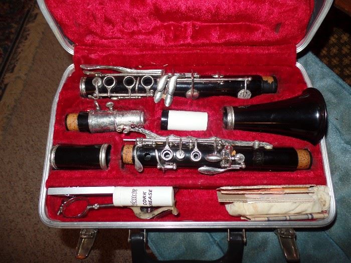 Clarinet, made in France 