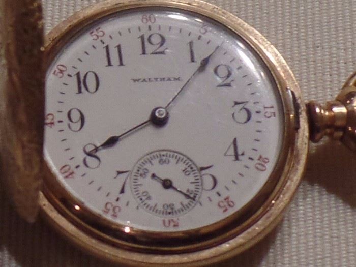 Vintage Waltham pocket watch