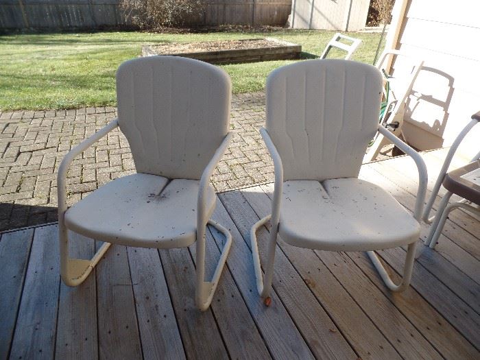 vintage patio chairs