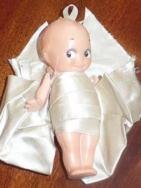 Vintage Kewpie  doll, talcum shaker