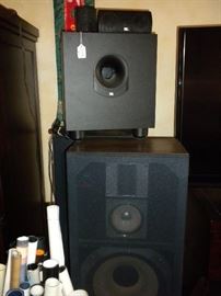 STEREO SPEAKERS AND EQUIPMENT 