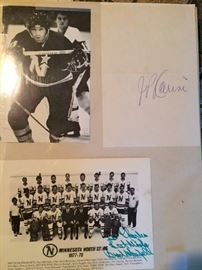 Twins, Vikings, Northstars Autographs 1960's-1970's