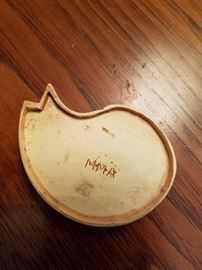 Bottom of Seagull Trinket Box