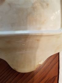 Small chip and discoloration on Antique Wedgewood Hague Serving Tray.