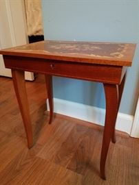French Style Tea Table with Drawer $300