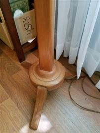 Tri-footed Stand on Hard Rock Maple Lamp