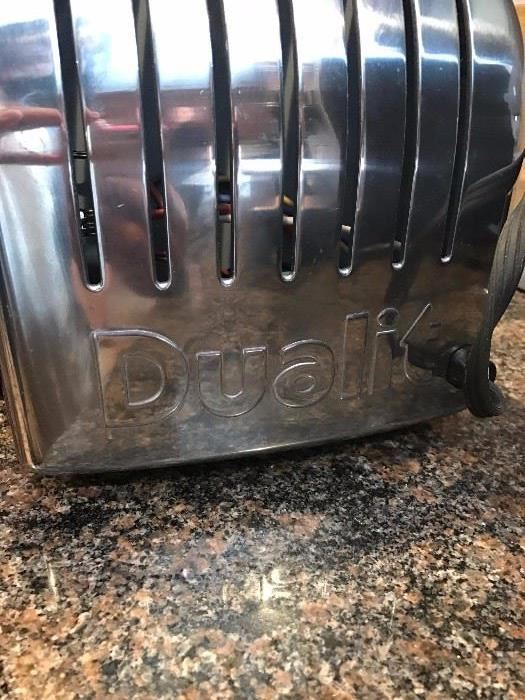 Dualit Toaster - Retail 260.  Come Check Out Our Price @ The Skillful Shopper Estate Sale.  