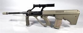 Steyr Mannlicher AUG/SA Take Down Rifle, .223 Cal, SN# 904SA102, 7 Mags, Pre-Ban Model and Style, Can Legally be Converted to Automatic