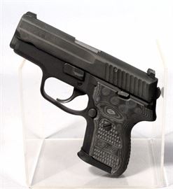 Sig Sauer Sig P224 Sub-Compact Pistol, .40 S&W, SN# 50A001433, 2-10 Rd Mags, Hard Case and Paperwork