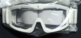 Flakjak Tactical Goggles, Qty 2, Tan, Clear Lenses, New Old Stock