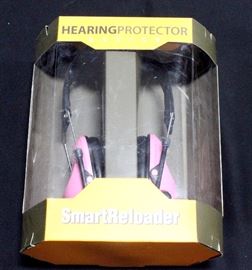 SmartReloader SR112 Hearing Protector Electronic Earmuffs, Qty 3, Pink, 85dB Noise Protection, New Old Stock