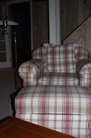 Chair and ottoman
