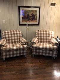 Darling matching club chairs