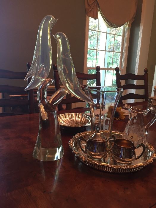 Antique "Murano" glass sculpture 