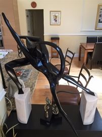 Isaac Kahn bronze sculpture