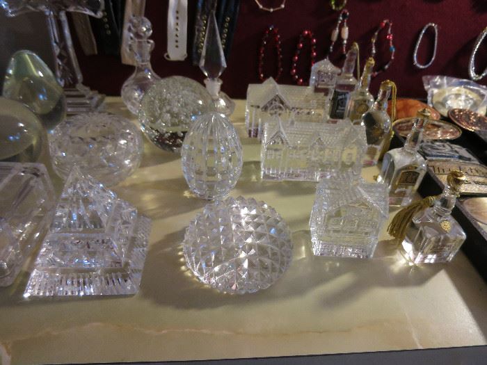 Waterford Village House Paperweights And More!