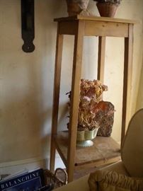 Rustic/Primitive plant stand 2 tier